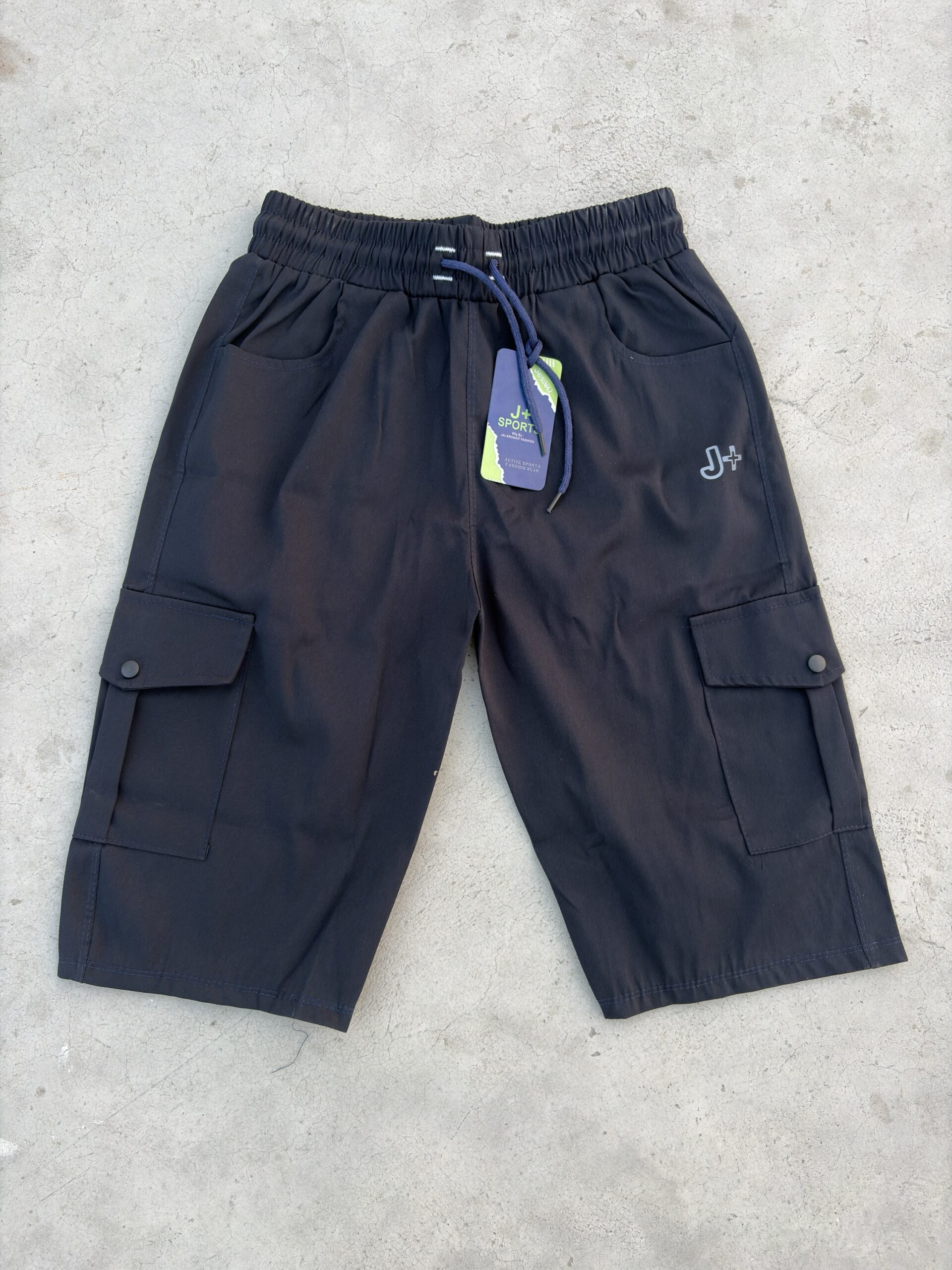 Men’s Black Cargo Shorts