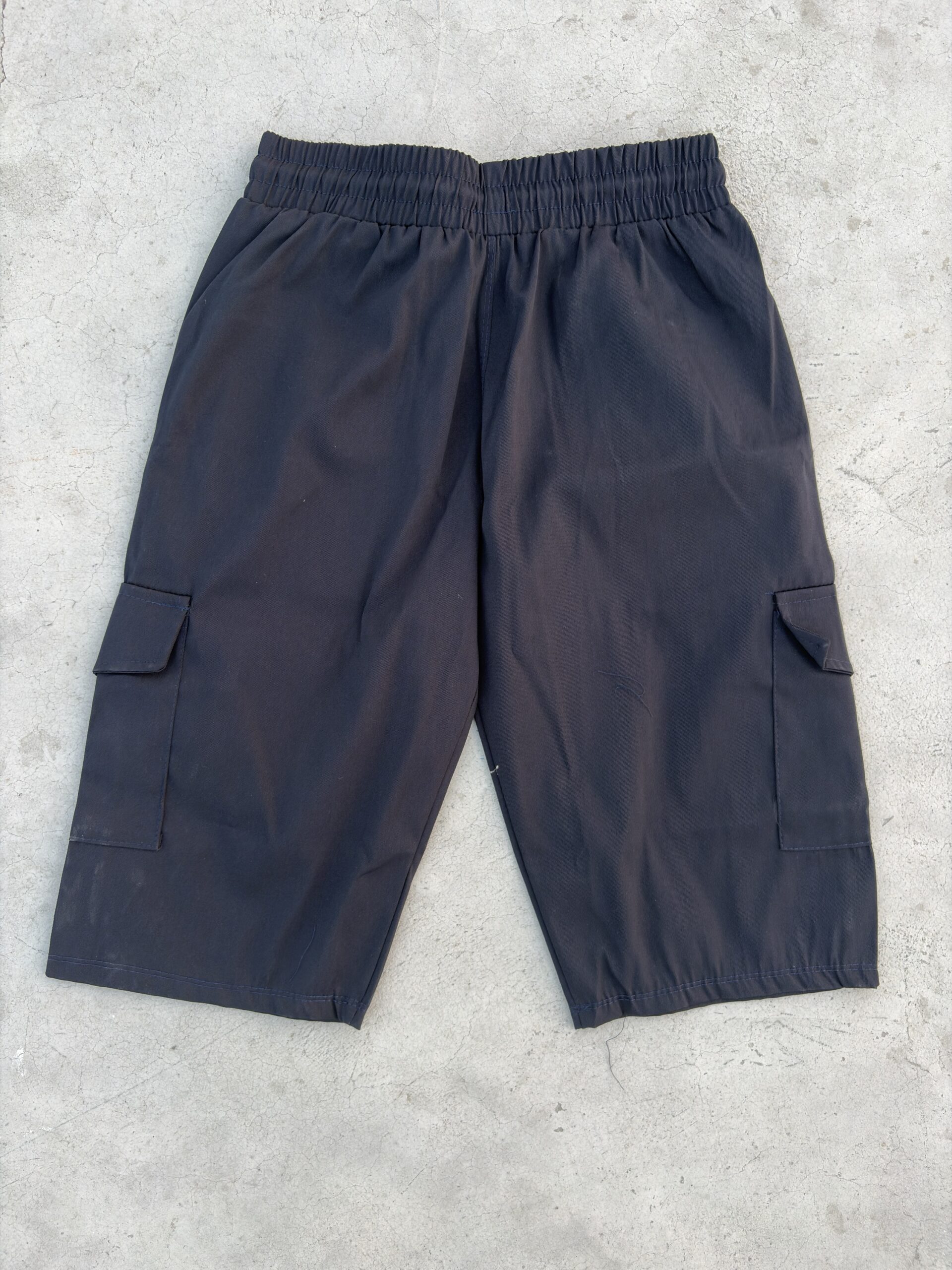 Men’s Black Cargo Shorts - Image 2