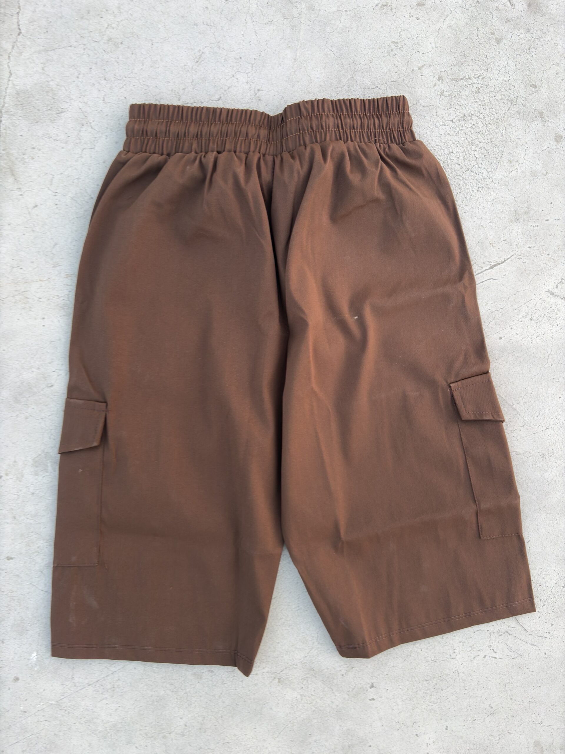 Men’s Brown Cargo Shorts - Image 2