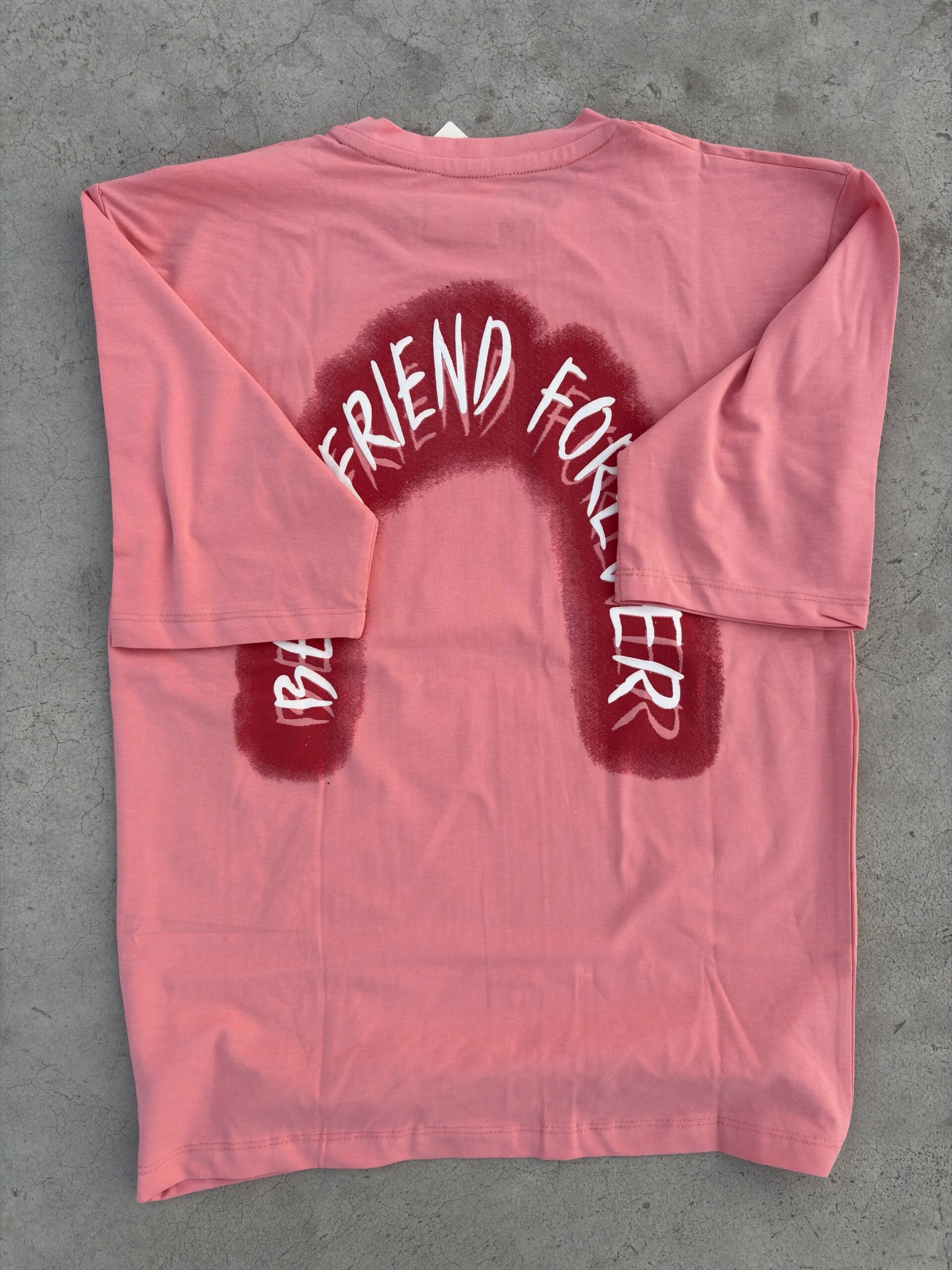 Best Friend Forever Oversized T-Shirt - Image 2