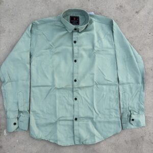 Men’s Mint Green Casual Formal Shirt