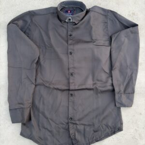 Men’s Dark Grey Casual Formal Shirt